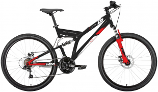 Велосипед RM RAPTOR (26", 21 ск., рост 18", черный/красный)