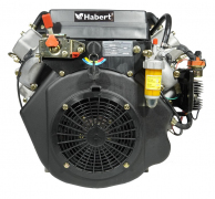 Двигатель дизельный Habert HD2V910 D25.4 мм 20А
