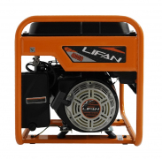 Бак топливный генератора Loncin LC6500D (25л) в сборе черный