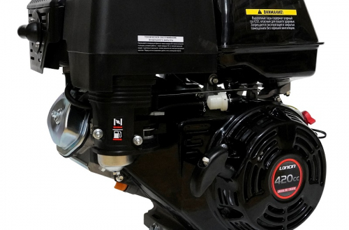 Двигатель Loncin G420F (B type) конусный вал 45.5мм