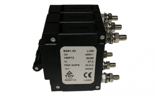 Автомат защиты от перегрузки по току генератора Loncin LC22000 (27 Ампер)/271290176-0001