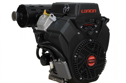 Двигатель Loncin LC2V80FD (B type) конусный вал 10А электрозапуск