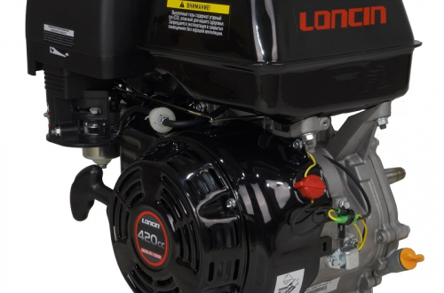Двигатель Loncin G420F (L type) конусный вал 105.95мм