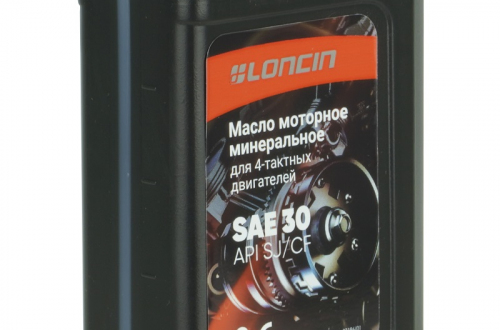 Масло моторное LONCIN 4Т SAE 30 API SJ/CF 0,6 л (минеральное)