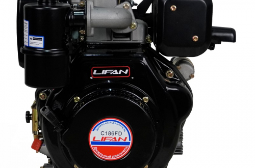Двигатель Lifan Diesel 186FD, вал ?25мм, катушка 6 Ампер
