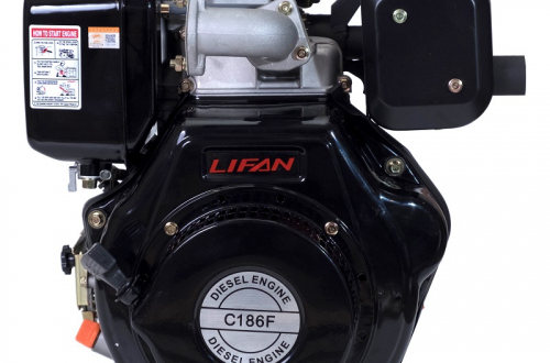 Двигатель Lifan Diesel 186F, конусный вал