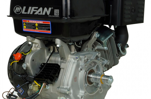 Двигатель Lifan 190F-S Sport, вал ?25мм, катушка 7 Ампер
