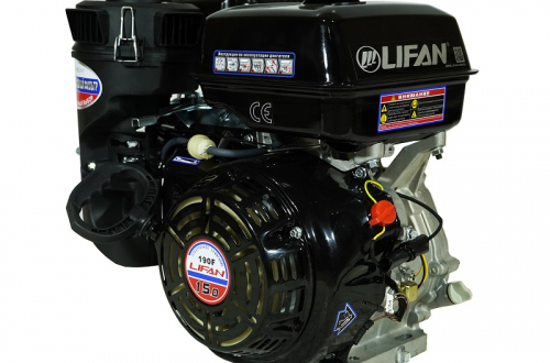 Двигатель Lifan 190F, вал ?25мм, катушка 3 Ампера (фильтр 