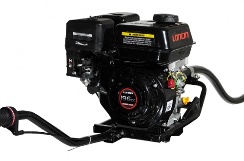 Мотор лодочный болотоход Habert (двигатель Loncin G200 D20)