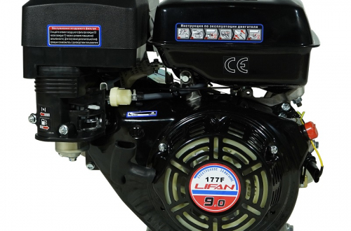 Двигатель Lifan 177F для мотопомпы резьбовой вал Type W1 Уценка