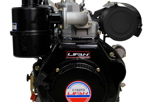 Двигатель Lifan Diesel 192FD, вал ?25мм, катушка 6 Ампер