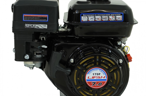 Двигатель Lifan 170F, вал ?19мм (UNF)