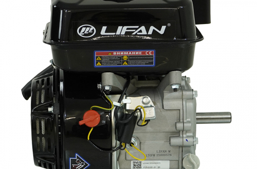 Двигатель Lifan 170FM, вал ?19мм (UNF)
