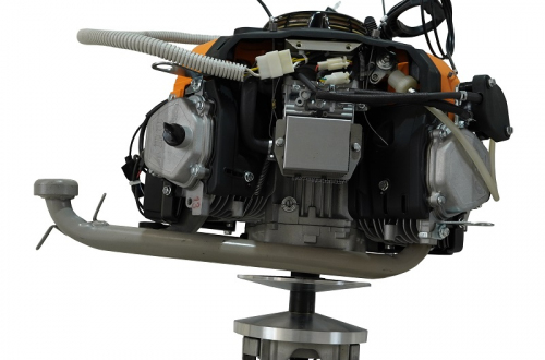 Двигатель Lifan LF2V80F-A (4500), 29 л.с. D25 20А (вариатор+провода+выхлопн система) на Буран