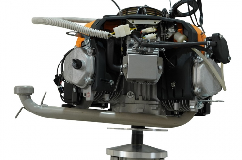 Двигатель Lifan LF2V80F-A (4500), 29 л.с. D25 20А (вариатор+провода+выхлопн система) на Буран