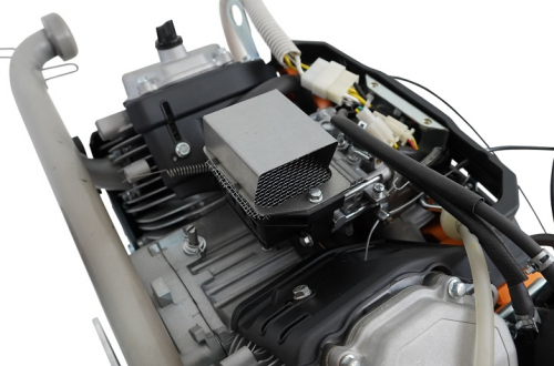 Двигатель Lifan LF2V80F-A (4500), 29 л.с. D25 20А (вариатор+провода+выхлопн система) на Буран