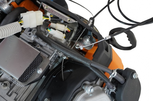 Двигатель Lifan LF2V80F-A (4500), 29 л.с. D25 20А (вариатор+провода+выхлопн система) на Буран